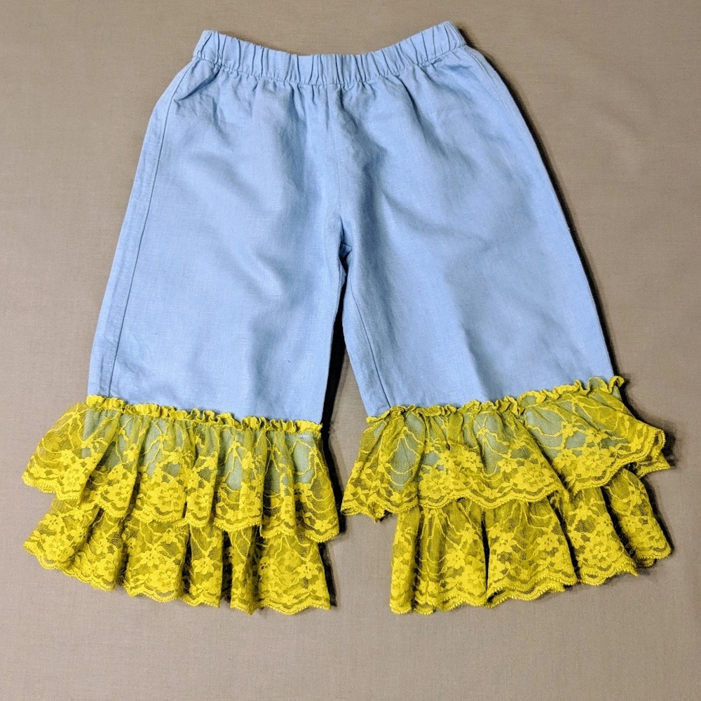Matilda Jane Capri Ruffles Girls Size 4
